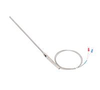 Sensor de temperatura de termopar tipo K con sonda de 200 mm y rosca M8 - Rango de medición de 0 a 400 grados Celsius - Diámetro de sonda de 5 mm y cable de 2 m para detección y (1m/3,3 pies)