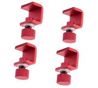 Sensor de temperatura del hotend de la impresora ZAPYVET Clips de cama para impresora 3D, color rojo, Compatible con placa construcción vidrio para Ender 3, Pro, V2/3S, para Bmw 5 para Series Cr-10, 4