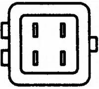 Sensor de temperatura del líquido refrigerante 6PT 009 309-251 HELLA para VW