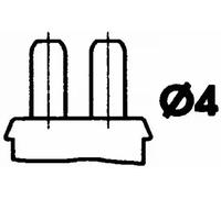 Sensor de temperatura del líquido refrigerante azul 6PT 009 107-391 HELLA