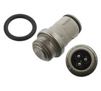Sensor de temperatura del líquido refrigerante gris 37608 FEBI BILSTEIN