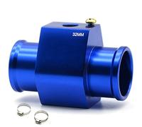 Sensor de Temperatura del refrigerante de Agua Sensor Racing Blue Adaptador de indicador de Temperatura del Agua 1.25 28MM 30MM 32MM 34MM 36MM 38MM 40MM