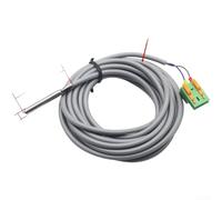 Sensor de temperatura del tanque de agua con cable de 4 m y cuerpo de acero inoxidable 316L para calderas montadas en la pared y sistemas de calefacción con lecturas de precisión (10 K) paquete de 1