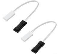 Sensor de temperatura del termistor para refrigerador RV, paquete de 2 para NORCOLD serie 2118, monitoreo, detección ultra sensible, uso en camping y viajes