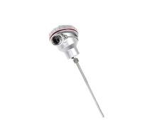 Sensor de temperatura PT100 4-20mA Transmisor de temperatura de señal de salida para caldera (0-500 grados 4-20 mAh, -50 ~ 600_300 mm)