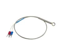 Sensor de temperatura tipo KE, cable metálico de 0,5 m, orificio de 5 mm, 6 mm, 8 mm, 10 mm y 14 mm de diámetro, cabezal de anillo termopar(K 8mm hole)