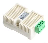 Sensor de temperatura y humedad con interfaz Rs485 para protocolo Modbus Rtu riel DIN Montaje en techo de pared en oficina, almacén, laboratorio, caja de ABS blanca, CC 9 V a 30 V fuente de