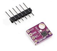 Sensor de temperatura y humedad digital SHT31 - D - Módulo calibrado para I2C con salida analógica + alta precisión y rápida respuesta para proyectos de electrónica y medición am