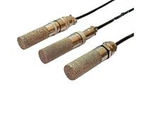 Sensor de temperatura y humedad SHT20 SHT30 SHT40 41SHT35, Cable de sonda con cabezal de Metal, sensores de capacitancia digitales, salida I2C de 1M de longitud(SHT31,SJ57)