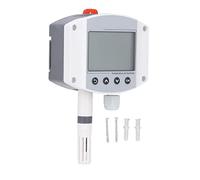 Sensor de Temperatura y Humedad, Transmisor de Montaje en Pared con Pantalla LCD, Salida 4-20mA - Alta Precisión, Amplio Rango de Voltaje, Ideal para Equipos Industriales