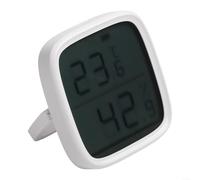 Sensor de temperatura y humedad Zigbee diseñado para Alexa compatible con sistemas domésticos para una mejor gestión del clima (1 unidad)