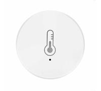 Sensor de temperatura y humedad ZIGBEE para Tuya para una vida inteligente, monitoreo en tiempo real con alertas de aplicación, batería CR2450 de baja potencia, termómetro higrómetro de montaje en