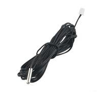 Sensor de termistor 10K 1% 3950 con cable de PVC 1m XH2.54 terminal sonda impermeable para electrodomésticos HVAC y equipos industriales ()