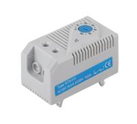 Sensor de termostato mecánico, 0-60 ℃ Interruptor de controlador de temperatura cerrada compacto ajustable para calentadores, ventiladores de filtro (KTS011)