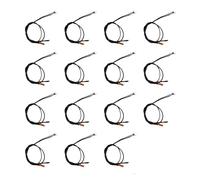 Sensor De Tubo De Temperatura Del Aire, Lote Ambiental, Compatible Con Chigo, Cabezal Térmico De Aire Acondicionado, Metal 5k(15pcs)