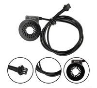 Sensor de velocidad de 12PAS para ebike PAS para KTV12L, elementos integrados de pasillo dual y diseño de disco para un soporte de pedal de bicicleta eléctrica consistente y estable