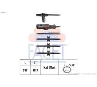 Sensor de velocidad de rueda ABS 21.0254 FACET para NISSAN RENAULT MITSUBISHI