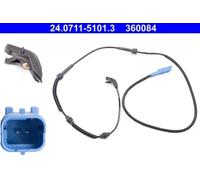 Sensor de velocidad de rueda ABS 24.0711-5101.3 ATE para CITROËN C5 I C5 I Break