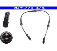 Sensor de velocidad de rueda ABS 24.0711-5151.3 ATE para RENAULT MEGANE II