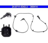 Sensor de velocidad de rueda ABS 24.0711-5342.3 ATE para OPEL SAAB