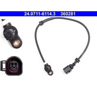 Sensor de velocidad de rueda ABS 24.0711-6114.3 ATE para VW FORD SEAT