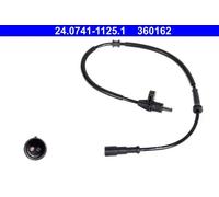 Sensor de velocidad de rueda ABS 24.0741-1125.1 ATE para RENAULT
