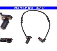 Sensor de velocidad de rueda ABS 24.0751-1142.3 ATE para MERCEDES-BENZ CLASE C