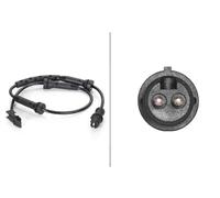 Sensor de velocidad de rueda ABS 6PU 012 806-271 HELLA para RENAULT VEL SATIS