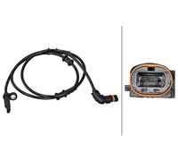 Sensor de velocidad de rueda ABS Eje delantero Hall 6PU 358 217-151 HELLA