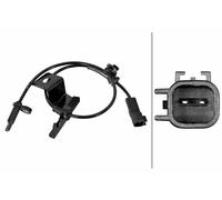 Sensor de velocidad de rueda ABS Eje delantero Hall 6PU 358 218-671 HELLA