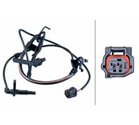 Sensor de velocidad de rueda ABS Eje delantero Hall 6PU 358 251-811 HELLA