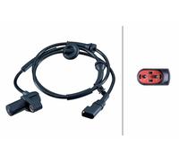 HELLA Sensor ABS 6PU 358 252-601 Eje delantero Tipo de sensor: Hall Número de enchufes de contacto: 2 1075mm