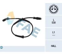 FAE Sensor, revoluciones de la rueda para RENAULT: Mégane, Scénic (Ref: 78099)