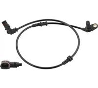 Sensor de velocidad de rueda ABS Eje delantero, izquierda 10 10 6263 SWAG