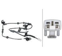 Sensor de velocidad de rueda ABS Eje delantero, izquierda Sensor activo HELLA