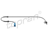 Sensor de velocidad de rueda ABS Eje trasero, derecha 638 668 TOPRAN