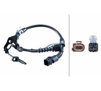 HELLA Sensor ABS 6PU 358 251-251 Eje trasero, derecha Tipo de sensor: Hall Número de enchufes de contacto: 2 570mm