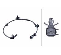 Sensor de velocidad de rueda ABS Eje trasero, derecha Hall 6PU 358 252-851 HELLA