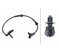 Sensor de velocidad de rueda ABS Eje trasero, derecha Hall 6PU 358 252-881 HELLA