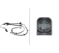 Sensor de velocidad de rueda ABS Eje trasero Hall 6PU 010 039-121 HELLA