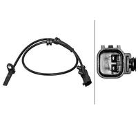 Sensor de velocidad de rueda ABS Eje trasero Hall 6PU 358 217-181 HELLA