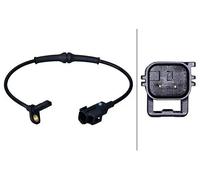 HELLA 6PU 358 218-231 Sensor, revoluciones de la rueda - 2polos - Eje trasero - Cable: 460mm