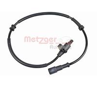 Sensor de velocidad de rueda ABS Eje trasero izquierda 09001298 METZGER