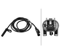 Sensor de velocidad de rueda ABS Eje trasero izquierda Hall 6PU 358 217-111