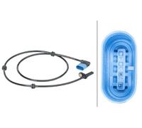 Sensor de velocidad de rueda ABS Eje trasero Sensor activo 6PU 012 679-651 HELLA