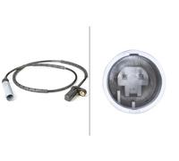 HELLA 6PU 012 039-751 Sensor, revoluciones de la rueda - 12V - 2polos - Cable: 871mm