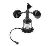 Sensor de Velocidad del Viento, 0-70 m/s Medio ambiente Salida de Señal Tipo de Pulso Tres Tazas Sensor de Velocidad del Viento Anemómetro