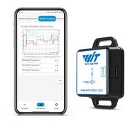 [Sensor de vibración BLE] Módulo de vibración inteligente WTVB01-BT50, detector de vibración de 3 ejes (frecuencia, desplazamiento, velocidad y ángulo), monitor inalámbrico de motor de impacto