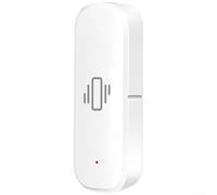 Sensor de vibración inteligente para monitor de choque inalámbrico Zigbee 3.0 para sistema de alarma de rotura de vidrio, automatización del hogar, blanco compacto (ZG-103ZL)