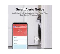 Sensor de Vibración Inteligente Tuya Zigbee, Dispositivo de Seguridad para el Hogar, Monitoreo en Tiempo Real, Notificación de Alarma, Detector de